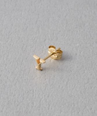 ［コード］　Ｋ１０ＹＧ　イニシャル　ピアス