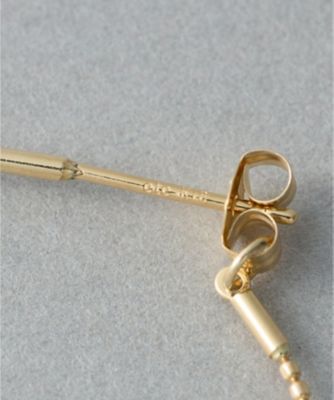 ［フロート］　Ｋ１０ＹＧ　ワイヤー　フープピアス