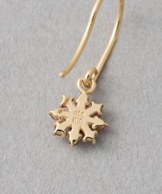 ガーネット］ K10YG ポム ピアス | ete bijoux (Women)/エテ 