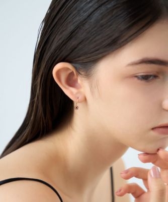 ガーネット］ K10YG ポム ピアス | ete bijoux (Women)/エテ