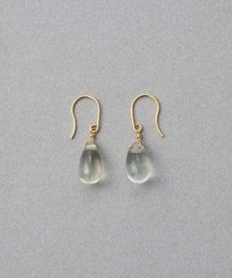 ［スウィングドロップ］　Ｋ１０　ナチュラルストーン　ピアス