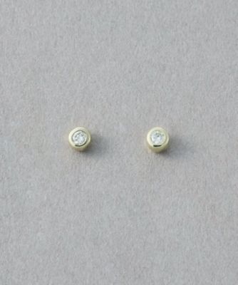 ＜ete bijoux (Women)＞［アイシーヴェール］　Ｋ１０ＩＧＧ　ダイヤモンド　アイス　ピアス