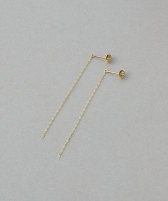 アイシーヴェール］ K10IGG チェーン ピアス | ete bijoux