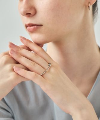 web限定セール ロウ］ (Women)/エテ bijoux ete | ダブルリング ムード アクセサリー