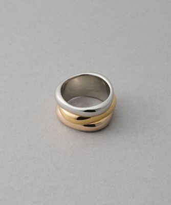 トリカラー］ ニュアンス リング ボールド | ete bijoux (Women)/エテ