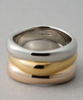 ete　SV925リング（ボールドリング） ete 指輪 リング ロウ ボールド レディース : ZOZOTOWN Yahoo!店