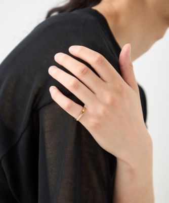 トリカラー］ ボクシー リング | ete bijoux (Women)/エテ ビジュー