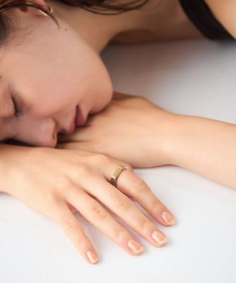 トリカラー］ ボクシー リング ミディアム | ete bijoux (Women)/エテ