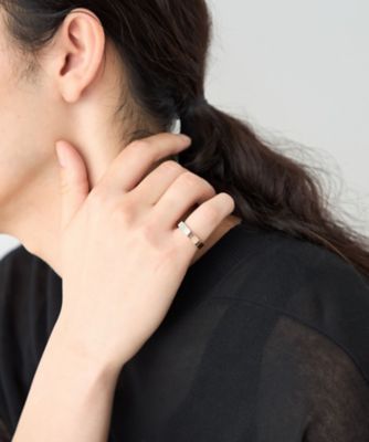 トリカラー］ ボクシー リング ミディアム | ete bijoux (Women)/エテ