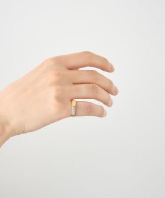 トリカラー］ ボクシー リング ミディアム | ete bijoux (Women)/エテ