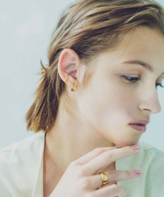 セットアップ　ビジュー　リングカフ