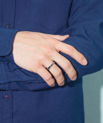 シェア］ ブラックダイヤモンド クロス リング | ete bijoux