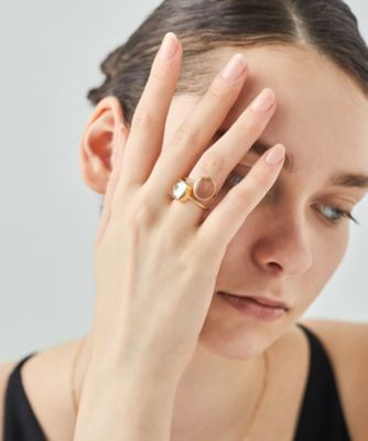 ete エテ　SVYGグリーンクォーツ　リング13号 ジュレ］ グリーンクォーツ リング | ete bijoux (Women)/エテ