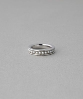 ＜ete bijoux (Women)＞［ブラン］　淡水パール　リング