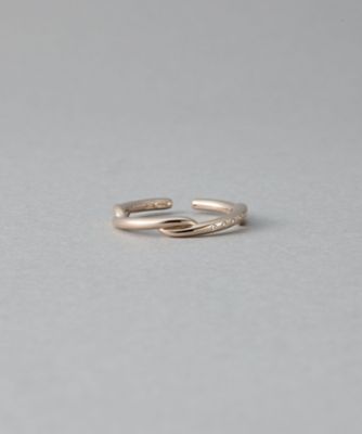 ［ＯＮＬＩＮＥ　Ｌｉｍｉｔｅｄ］　ビジュー　ブリーズライン　リングカフ