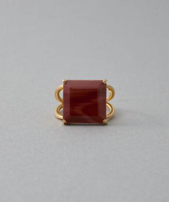 ＜ete bijoux (Women)＞［タイル］　レッドジャスパー　リング