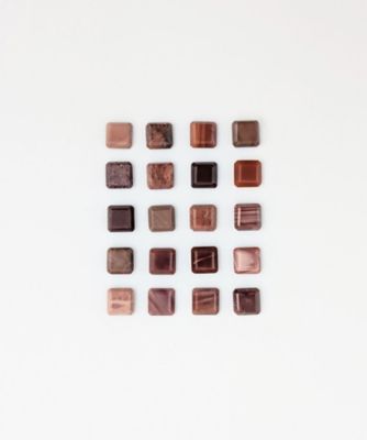 タイル］ レッドジャスパー／スモーキークォーツ リング | ete