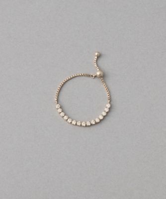 ete bijoux (Women)/エテ ビジュー [ラインストーン] チェーンリング B 指輪【三越伊勢丹/公式】