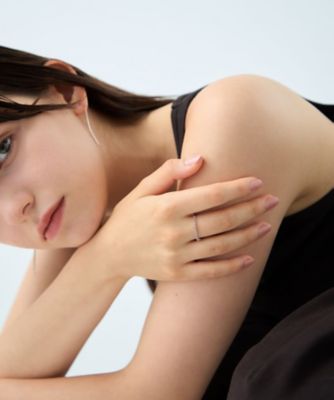 ラインストーン］ チェーンリング | ete bijoux (Women)/エテ ビジュー