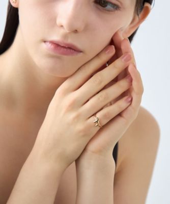 ハッピーカムカム］ ビジュー ポニー リング | ete bijoux (Women