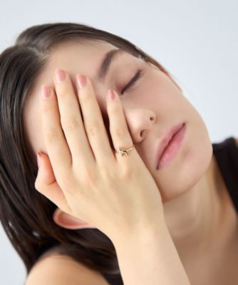 ハッピーカムカム］ ビジュー ポニー リング | ete bijoux (Women