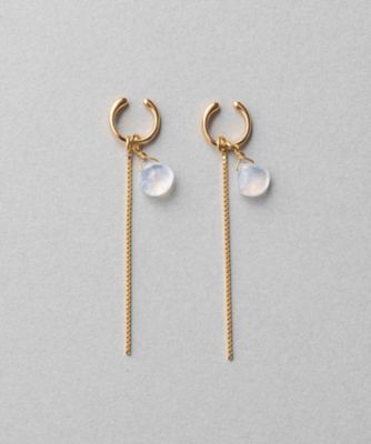 ete bijoux (Women)/エテ ビジュー イヤリング＆イヤリングチャーム　ナチュラルストーン／チェーン