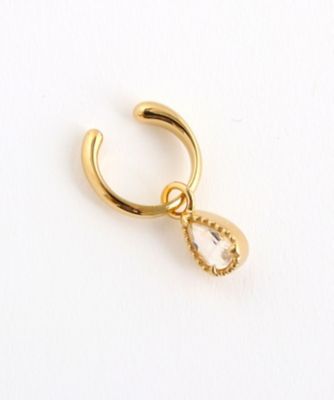 ＜ete bijoux (Women)＞ナチュラルストーン　ドロップ　イヤリング