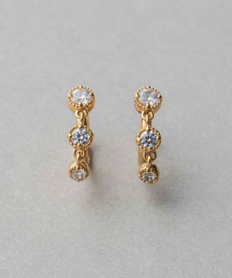 ＜三越伊勢丹/公式＞ ete bijoux (Women)/エテ ビジュー スイング イヤリング イエローゴールド ピアス・イヤリング【三越伊勢丹/公式】