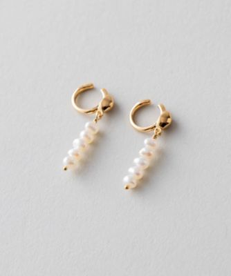 パール ストレートライン イヤリング | ete bijoux (Women)/エテ