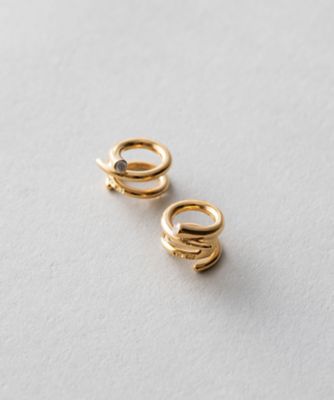 サークル ビジュー ループイヤリング | ete bijoux (Women)/エテ 