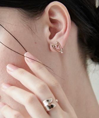 チェリーブロッサム ビジュー ループイヤリング | ete bijoux