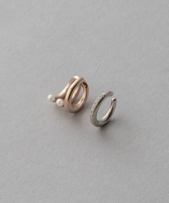 ete bijoux (Women)/エテ ビジュー [ONLINE Limited] 淡水パール ピークカフ セット