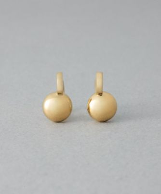 ハーフボール　イヤリング