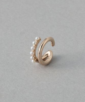 ＜ete bijoux (Women)＞淡水パール　ピークカフ