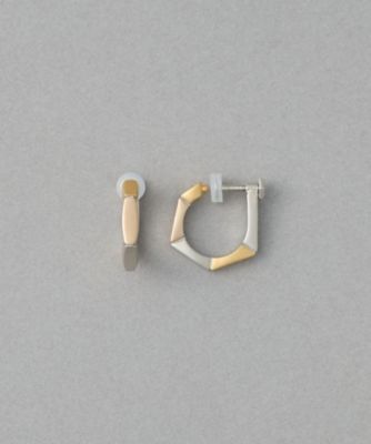 クリップオンダングルイヤリング miller-pavé-stud-clip-on-