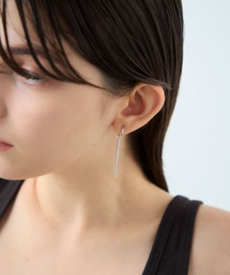 ラインストーン］ イヤリング | ete bijoux (Women)/エテ ビジュー 