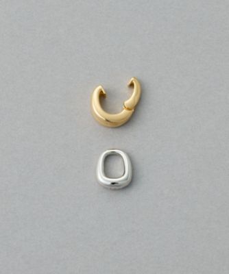 チャーム ハグイヤリング バイカラー | ete bijoux (Women)/エテ