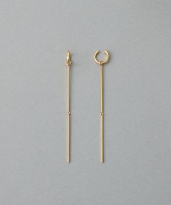 ete bijoux (Women)/エテ ビジュー バー イヤリング イエローゴールド ピアス・イヤリング【三越伊勢丹/公式】