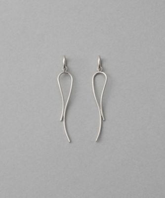 ete bijoux (Women)/エテ ビジュー カーヴィーライン イヤリング プラチナム ピアス・イヤリング【三越伊勢丹/公式】