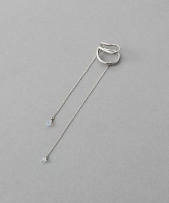 アシンメトリー］ ナチュラルストーン イヤーカフ | ete bijoux (Women