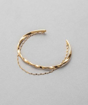 バングル ツイスト＆チェーン | ete bijoux (Women)/エテ ビジュー