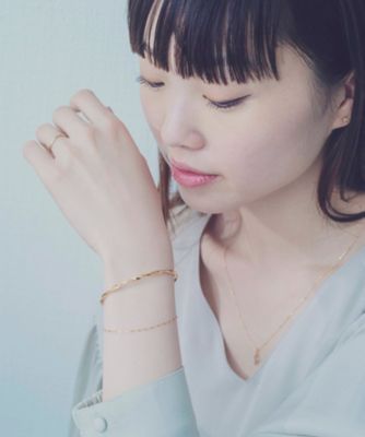 バングル ツイスト＆チェーン | ete bijoux (Women)/エテ