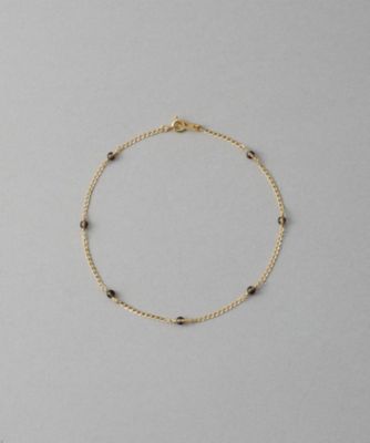 ＜ete bijoux (Women)＞スモーキークォーツ　アンクレット
