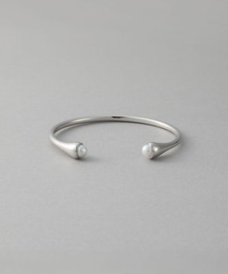 ＜ete bijoux (Women)＞淡水パール　バングル　ミディアム