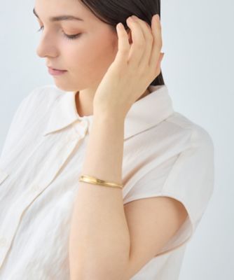 ウィーヴ］ ウェーブ バングル | ete bijoux (Women)/エテ ビジュー