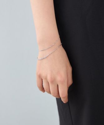 レイヤード］ チェーン コンビ ブレスレット | ete bijoux (Women
