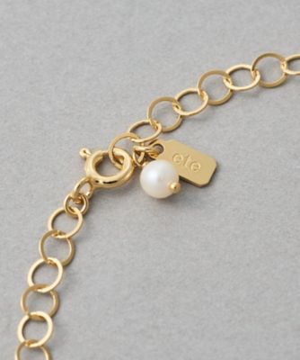 レイヤード］ 淡水パール バブルチェーン ブレスレット | ete bijoux