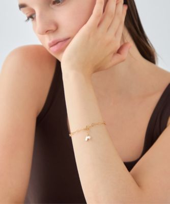 レイヤード］ 淡水パール バブルチェーン ブレスレット | ete bijoux
