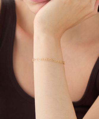 レイヤード］ 淡水パール バブルチェーン ブレスレット | ete bijoux