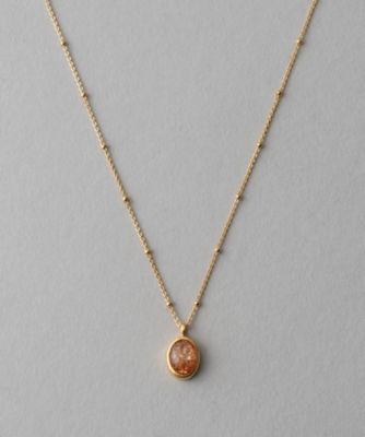 ＜ete bijoux (Women)＞［ジュレ］　サンストーン　ネックレス